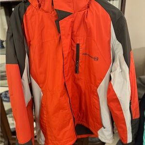 Free Country FCXtreme Mens Hooded Jacket Size xl Fleece Lined Winter Snow Sport